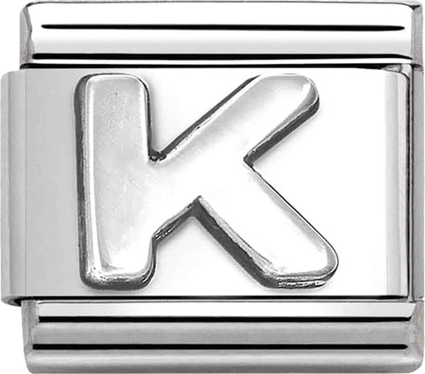 Звено для браслета NominatioN Буква К 330113/11 - фото