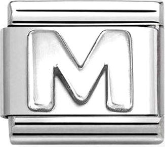 Звено для браслета NominatioN Буква М 330113/13 - фото