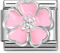 Звено для браслета NominatioN Розовый цветок 330321/14 - фото
