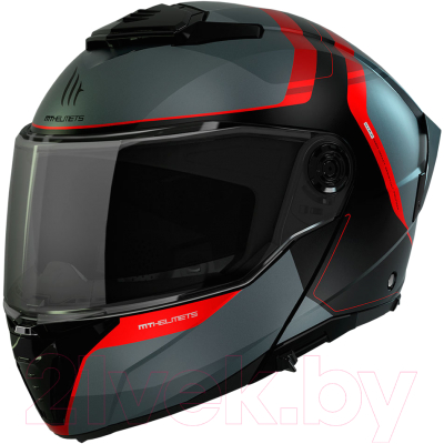 Мотошлем MT Helmets Atom 2 SV Emalla B15 - фото