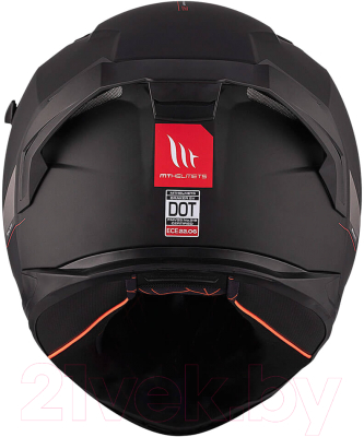 Мотошлем MT Helmets Braker SV Solid (L, глянцевый черный)