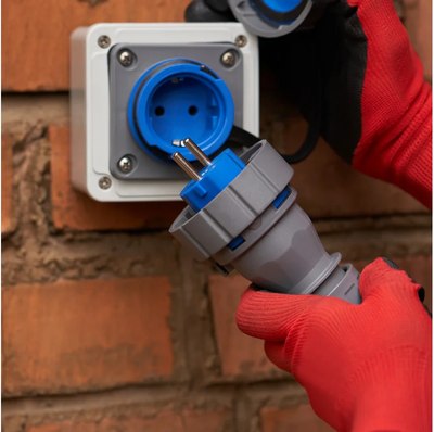 Вилка штепсельная Rexant 111-013