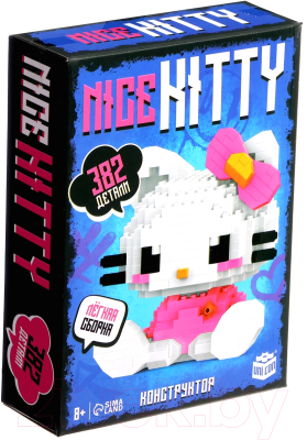 Конструктор Unicon Милая киса W2119 / 10317842 - фото