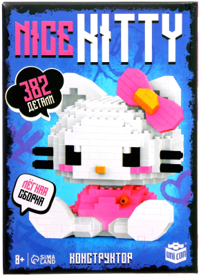 Конструктор Unicon Милая киса W2119 / 10317842