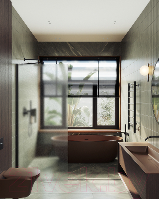 Душевая стенка MaybahGlass 109x195 / MGD-680-6ш