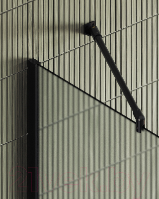 Душевая стенка MaybahGlass 109x195 / MGD-680-6ш