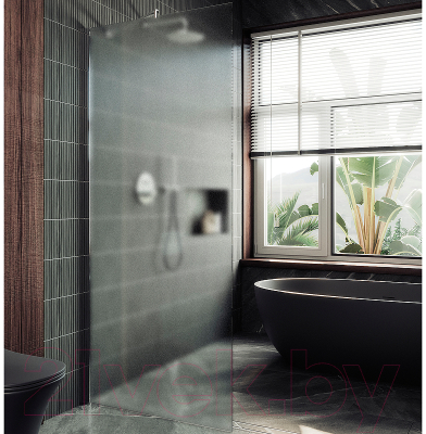 Душевая стенка MaybahGlass 109x195 / MGD-680-5ш