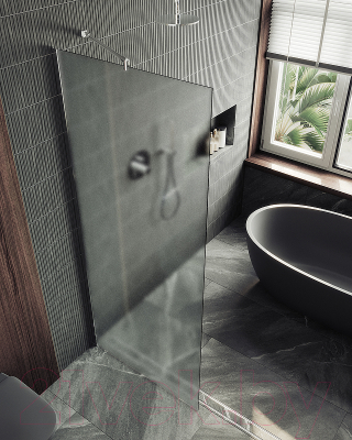 Душевая стенка MaybahGlass 109x195 / MGD-680-5ш