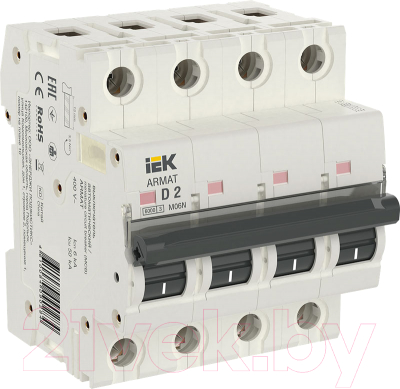 Выключатель автоматический IEK AR-M06N-4-D002 - фото