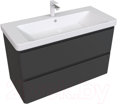 Тумба под умывальник Aquanet Эмбер 105 / 330470 - фото