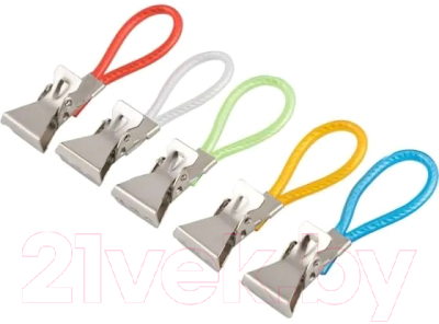 Набор зажимов для полотенец Рыжий кот Mollete-5R - фото