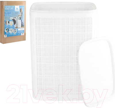 Корзина для белья Рыжий кот Лен АП 371