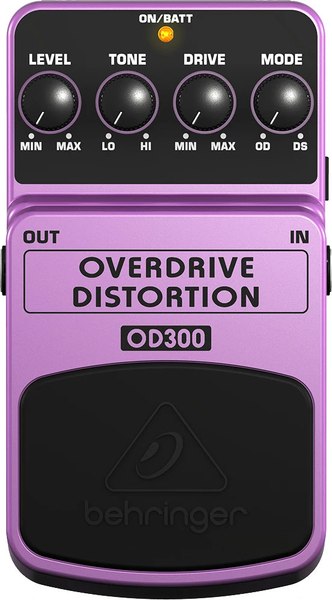 Педаль электрогитарная Behringer OD300 - фото
