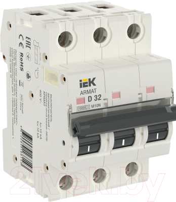 Выключатель автоматический IEK AR-M10N-3-D032 - фото