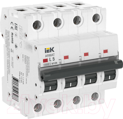 Выключатель автоматический IEK AR-M10N-4-L005 - фото