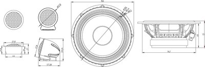 Компонентная АС Tonemix ICN-6.2P