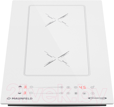 Индукционная варочная панель Maunfeld CVI292S2BWHA Inverter