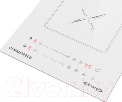 Индукционная варочная панель Maunfeld CVI292S2BWHA Inverter