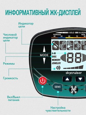 Металлоискатель Tianxun MD-910