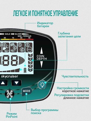 Металлоискатель Tianxun MD-910