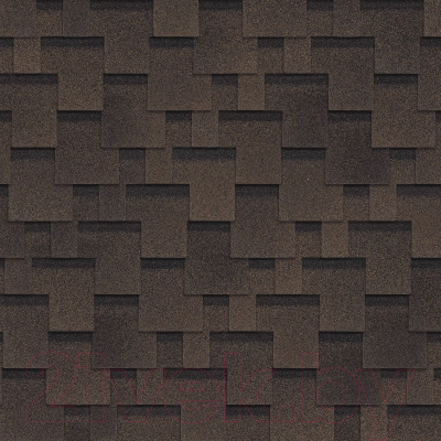 Черепица Технониколь Финская Аккорд Коричневый 4А4X21-3616RUS - фото