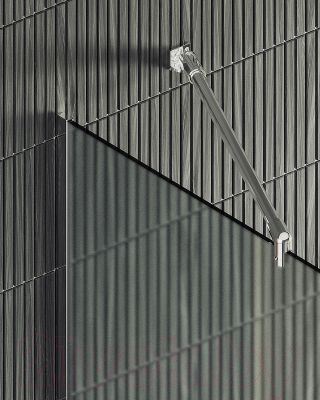 Душевая стенка MaybahGlass 119x195 / MGD-688-4у