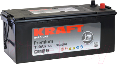 Автомобильный аккумулятор KrafT Premium Евро / 195G51R.