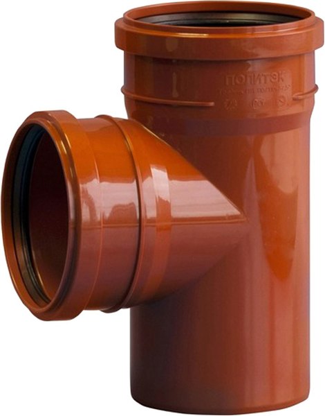 Тройник наружной канализации Политэк ТПК 160/110/90 - фото