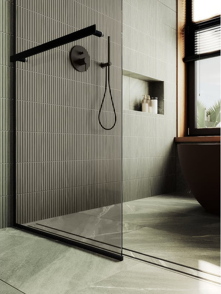 Душевая стенка MaybahGlass 69x195 / MGD-721-6у