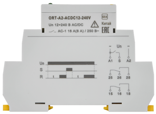 Реле времени IEK ORT-A2-ACDC12-240V