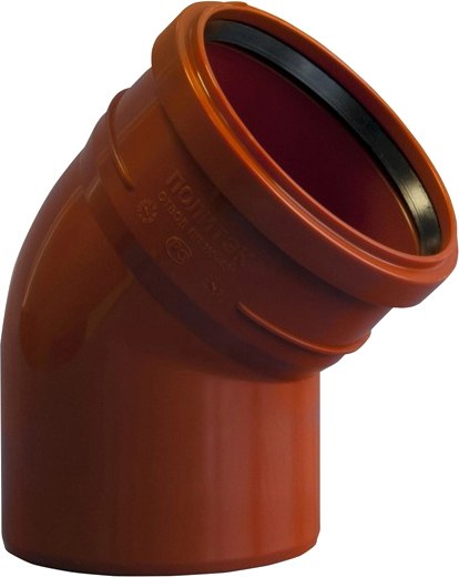 Отвод наружной канализации Политэк ТПК 200/45 - фото