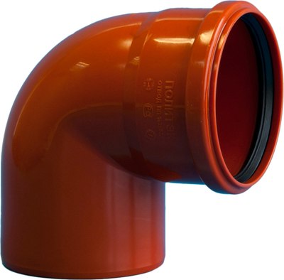 Отвод наружной канализации Политэк ТПК 200/90 - фото