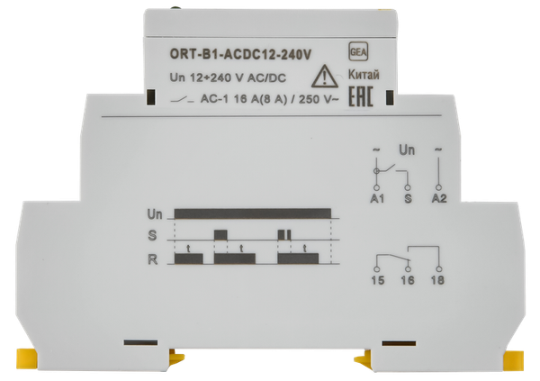Реле времени IEK ORT-B1-ACDC12-240V