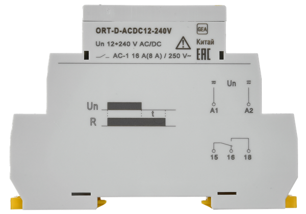 Реле времени IEK ORT-D-ACDC12-240V