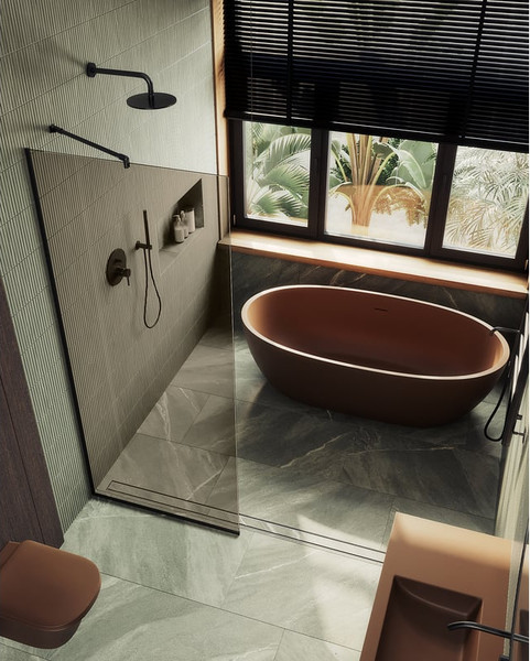 Душевая стенка MaybahGlass 69x195 / MGD-702-6у