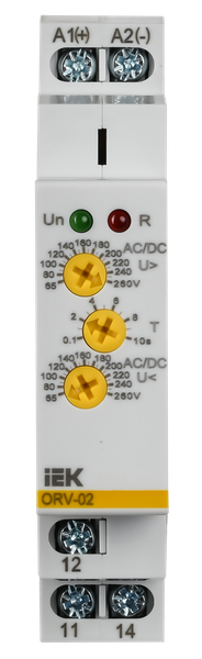 Реле напряжения IEK ORV-02-AD110-240