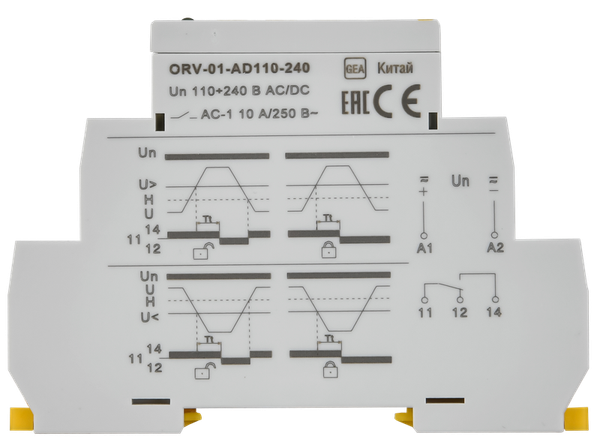Реле напряжения IEK ORV-01-AD110-240