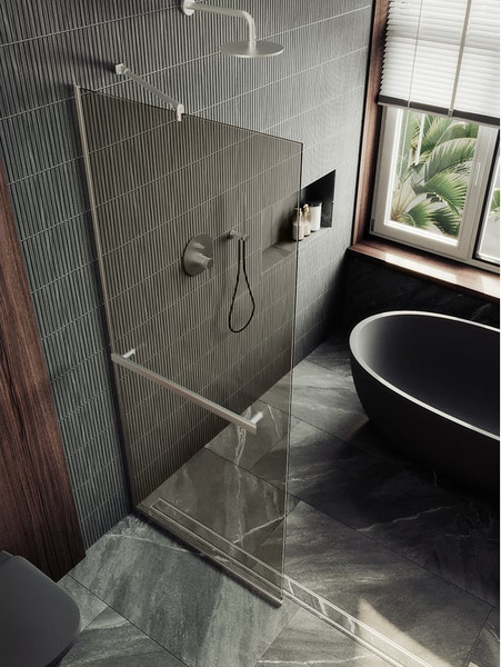 Душевая стенка MaybahGlass 69x195 / MGD-721-5у