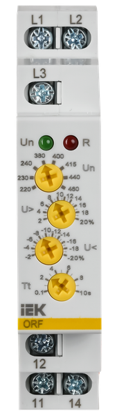 Реле контроля фаз IEK ORF-04-220-460VAC