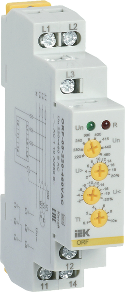 Реле контроля фаз IEK ORF-05-220-460VAC - фото