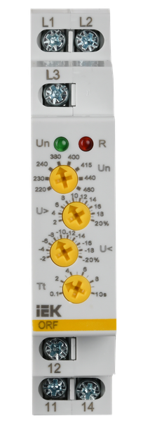 Реле контроля фаз IEK ORF-05-220-460VAC