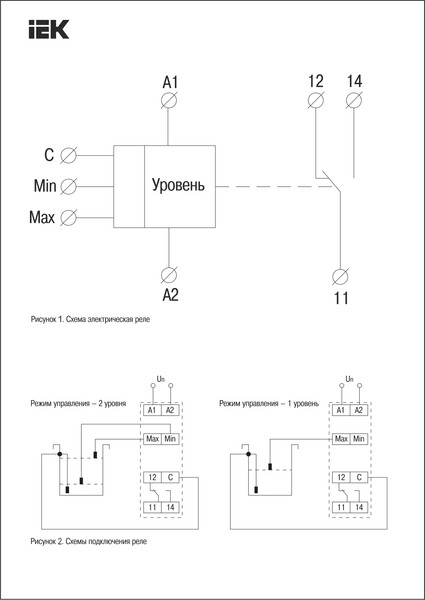 Реле уровня IEK ORL-01-ACDC24-240V