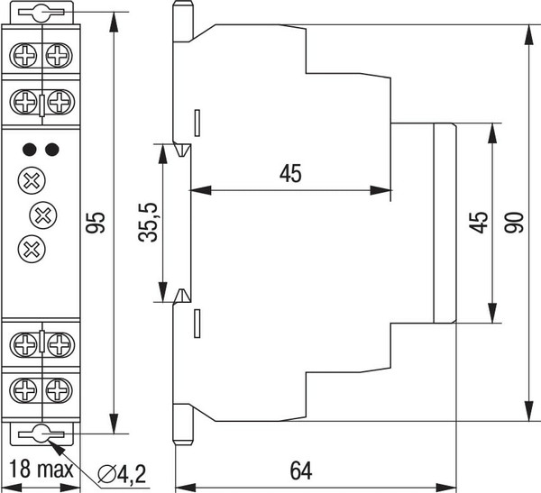 Реле уровня IEK ORL-01-ACDC24-240V