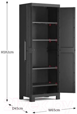 Шкаф уличный Keter Detroit 249798