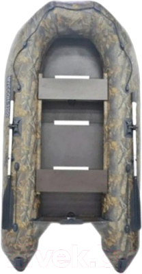 Надувная лодка Муссон 3400 СК кмф лес - фото
