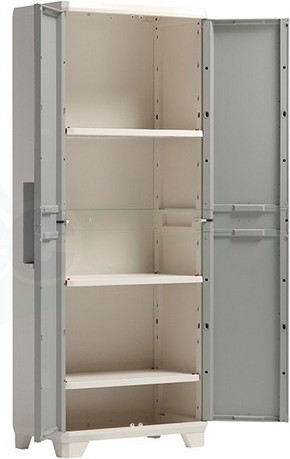 Шкаф уличный Keter Linear Wood / 248100