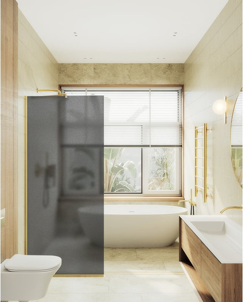 Душевая стенка MaybahGlass 69x195 / MGD-704-3у