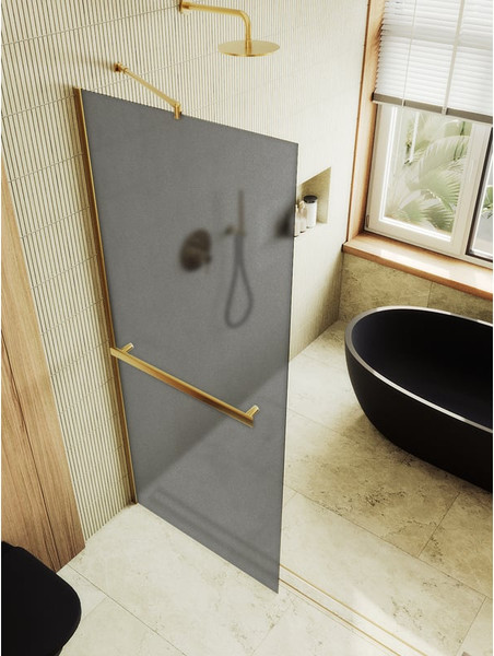 Душевая стенка MaybahGlass 69x195 / MGD-724-3ш
