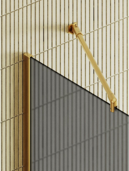 Душевая стенка MaybahGlass 69x195 / MGD-724-3ш