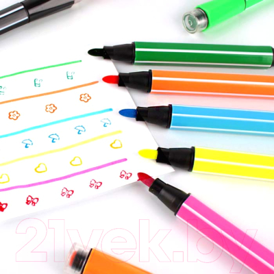 Фломастеры Darvish Штампы / DV-9778-12BL